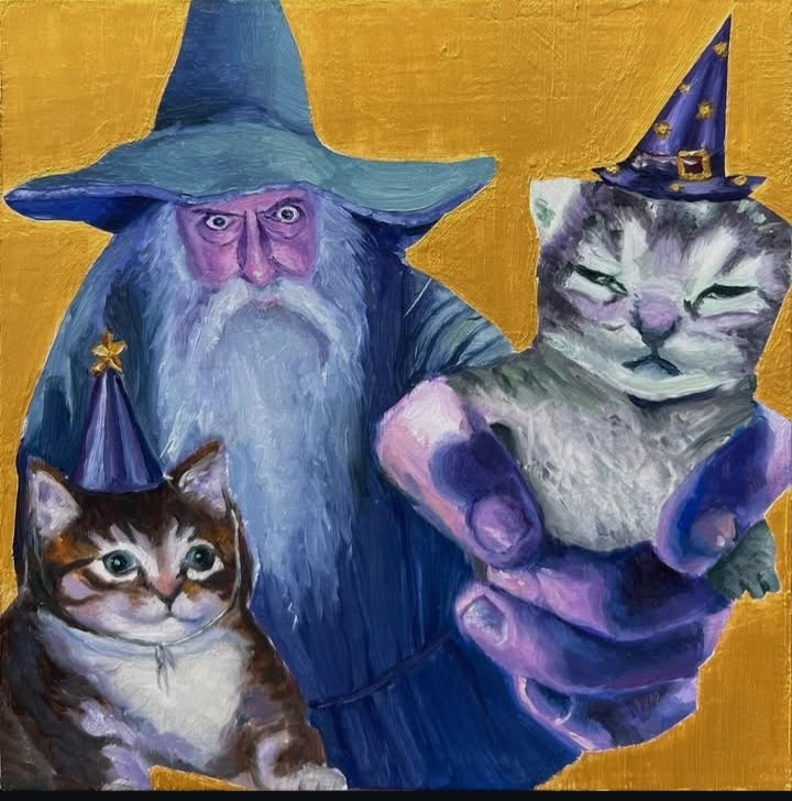 Un sorcier détendu